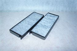 Фильтр воздушный салонный S.Y.REXTON с 01г. ориг. (6812008040) 20*102*274мм. угольный, в коробке 2шт. - фото 15439