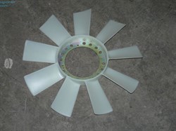 Вентилятор радиатора двигателя S.Y.ISTANA,MUSSO,MUSSO SPORTS,KORANDO ориг. (6612003323) крепление вискомуфты на 4 болта - фото 23000