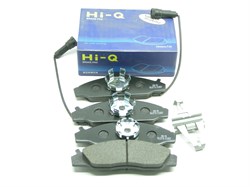 Колодки тормозные FR S.Y.MUSSO с 93-95г.,KORANDO с 96-96г. (SP1150/05P721/4811105100/4813005100)  SANGSIN  Корея, с датчиками ABS, для суппорта PBR - фото 32012