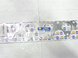 Прокладка коллектора EX H.ACCENT с 11-13г.SOLARIS,K.RIO с 11г.  V1.4/1.6 DOHC (AMDGAS253/28521-2B010) размер окон 37*42мм. - фото 36888