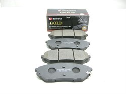Колодки тормозные FR H.SANTA FE с 18-20г.,K.SORENTO с 15г. (HP1053/58101-C5A00/58101-C5A70)  HSB - фото 39705