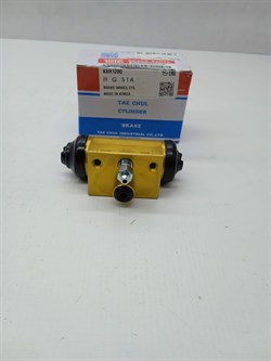 Цилиндр тормозной рабочий H.STAREX GRAND/H-1 с 07г. (KAR1280/58330-4H000)  TCIC  RR, LH/RH, со штуцером прокачки - фото 41993