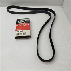 Ремень ручейковый 6 PK 1600 H.CRETA,ELANTRA,i30,TUCSON/iX35 c 20г.,K.K5 с 19г.,SPORTAGE c 21г. (6PK1600/25212-2JTA0)  GATES - фото 43012