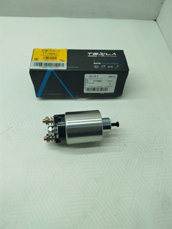 Втягивающее стартера S.Y.ISTANA,MUSSO,KORANDO V2.3/2.9 (TT76881)  TESLA TECHNICS  крепление тремя винтами - фото 43283