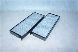 Фильтр воздушный салонный S.Y.REXTON с 01г. ориг. (6812008040) 20*102*274мм. угольный, в коробке 2шт.