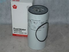 Фильтр топливный D.NOVUS с 06г. дв.DL08,DV11T (65.12503-5100/SFC-5302-10) H220мм. тонкой очистки, без стакана, SAKURA