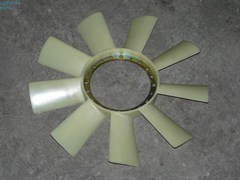 Вентилятор радиатора двигателя S.Y.ISTANA,MUSSO,MUSSO SPORTS,KORANDO c 96-05г. ориг. (6022050506) для вискомуфты с центральным болтом