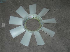 Вентилятор радиатора двигателя S.Y.ISTANA,MUSSO,MUSSO SPORTS,KORANDO ориг. (6612003323) крепление вискомуфты на 4 болта