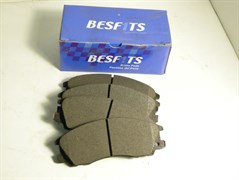 Колодки тормозные FR H.TERRACAN с 01-03г. BESFITS (BF1017/SP1097/FPH12/58101-H1A00/58101-H1A10) 149*57.9мм.