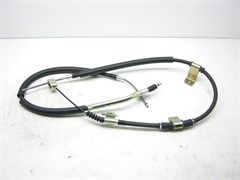 Трос ручного тормоза S.Y.MUSSO с 93-95г. ориг. (4901005006X+4902005005X) LH+RH, барабанный механизм