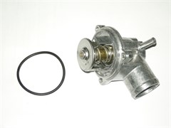 Термостат S.Y.MUSSO с 96-05г.,TAGER V2.3 бенз. (TI2187/1612033775)  MAHLE  87град, (с трубкой отвода охл.жидк.) с уплотнит.кольцом