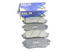 Колодки тормозные FR H.SANTA FE с 18-20г.,K.SORENTO с 15г. (SP1690/58101-C5A00/58101-C5A70) 156,8*60,7мм,  SANGSIN  Корея с 1 усом узким