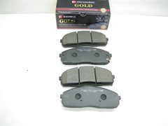 Колодки тормозные FR H.PORTER II с 04г. (корейс.сбор.) (HP0029/58101-4FA00/58101-4FA10)  HSB  Корея, 153.9*58.3мм.