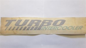 Эмблема наклейка  TURBO INTERCOOLER  S.Y.KORANDO,MUSSO ориг. (7997505010HAN)